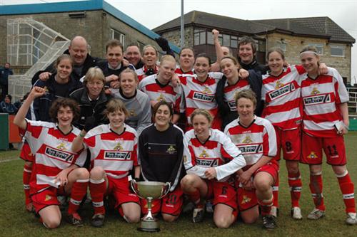 Doncaster Belles: Sheffield & Hallamshire County Cup Win